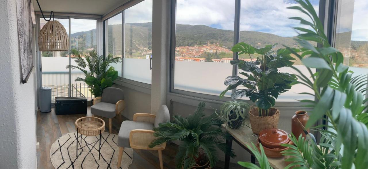 Un Havre De Detente Classe 3 Avec Parking Et Vue Montagne Amélie-les-Bains-Palalda Buitenkant foto